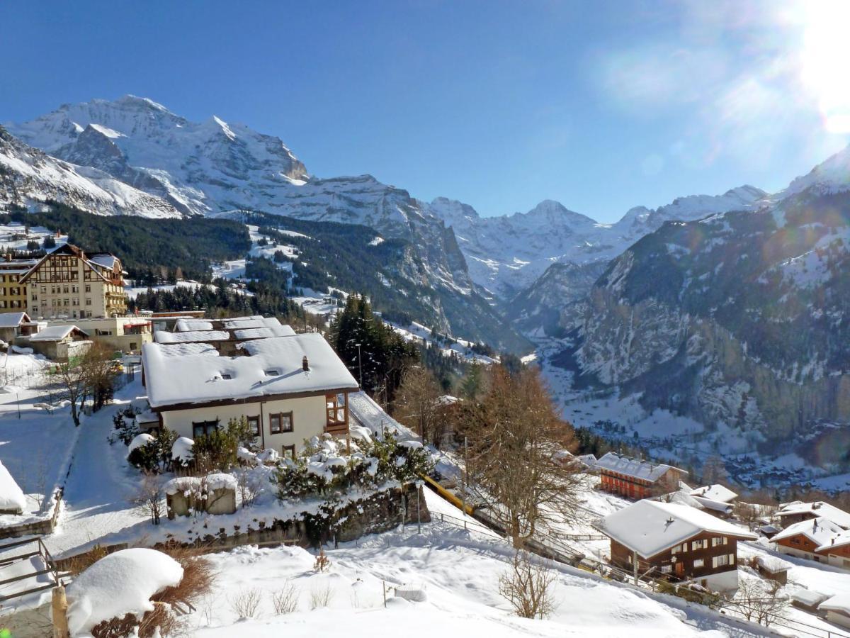 Apartment Schweizerhof-1 By Interhome Wengen Exteriör bild